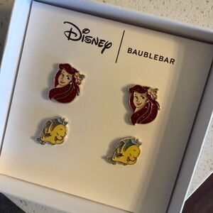 BaubleBar Disney Little Mermaid Earrings Set